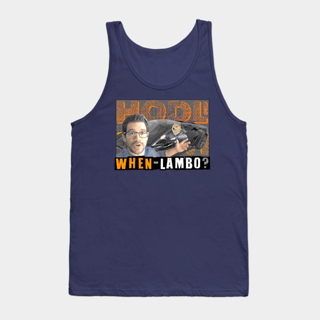 When Lambo  - Tai lopez dogecoin Tank Top by Pixel-High